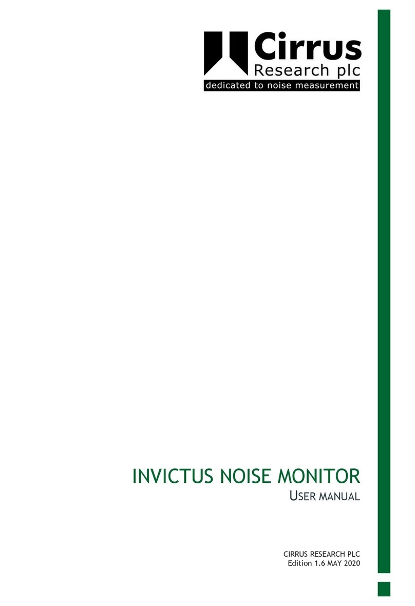 Cirrus INVICTUS user manual