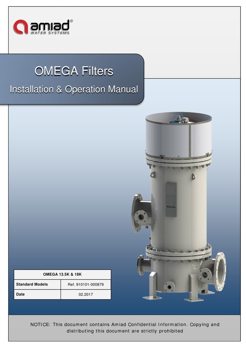 amiad Omega 13.5K Installation & operation manual amiad Omega 13.5K Installation & operation manual