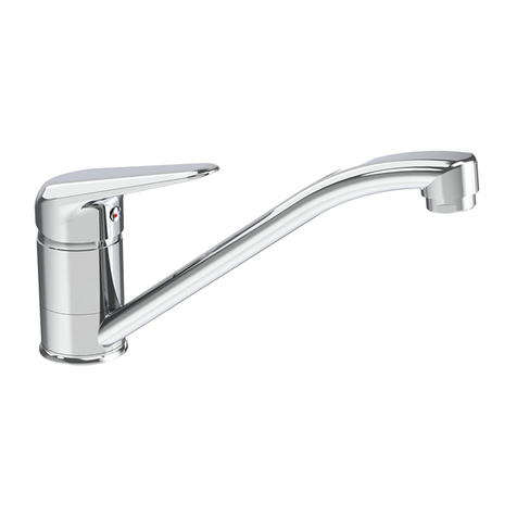 Felton REFLEX SINK MIXER RSMCA installation guide