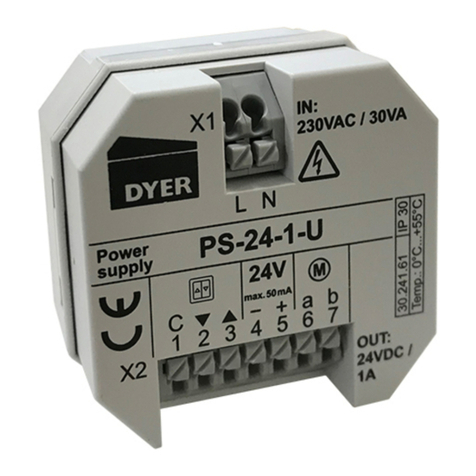 Dyer PS-24-1-U User manual