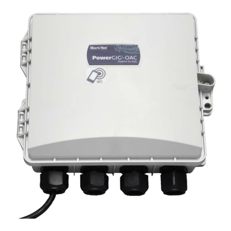 Nexans Berk-Tek PowerGIG-OAC user guide