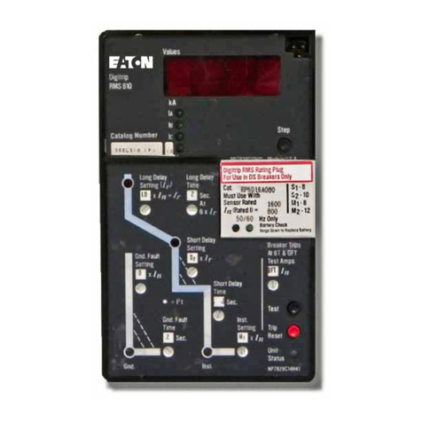 Eaton Cutler-Hammer Digitrip RMS 610 Manual