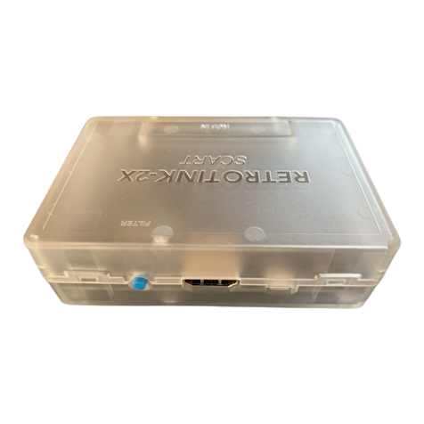 RetroTINK 2X-SCART User manual