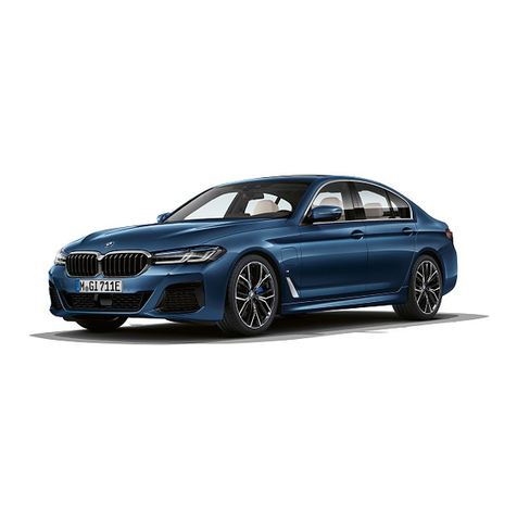 BMW 5 series sedan User manual BMW 5 series sedan User manual