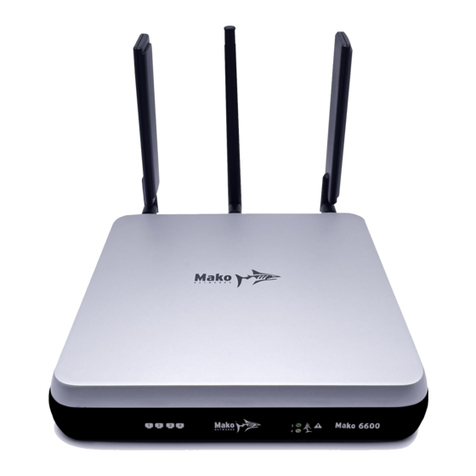 Mako Networks 6000 Series Quick installation guide Mako Networks 6000 Series Quick installation guide