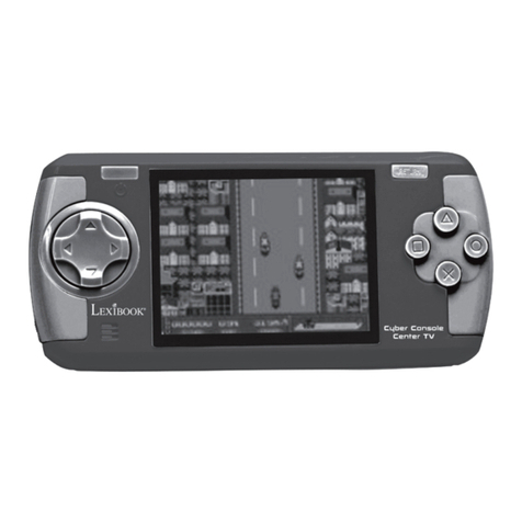 LEXIBOOK CYBER CONSOLE TV User manual