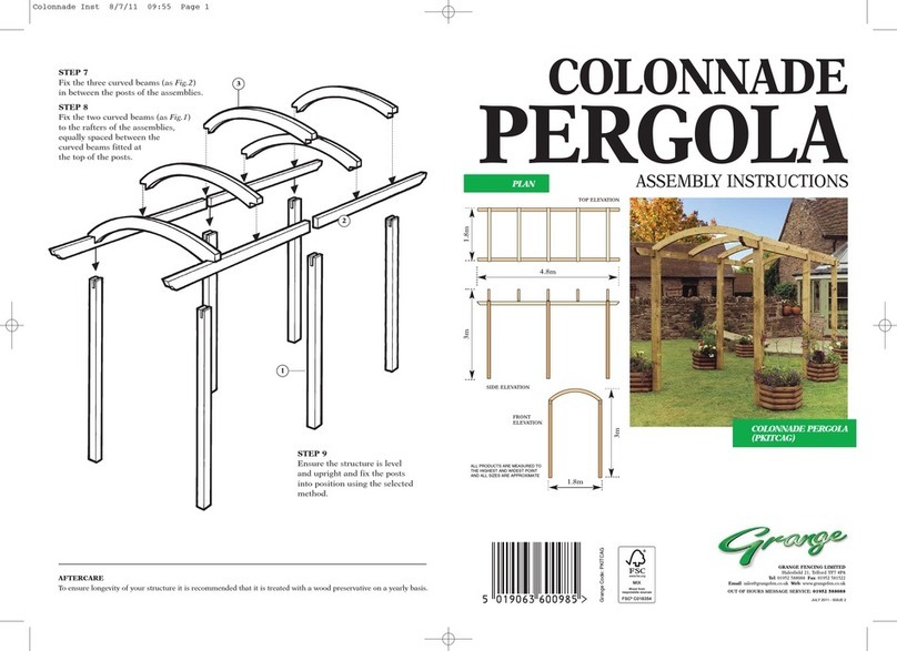 Grange Fencing PKITCAG Assembly instructions Grange Fencing PKITCAG Assembly instructions