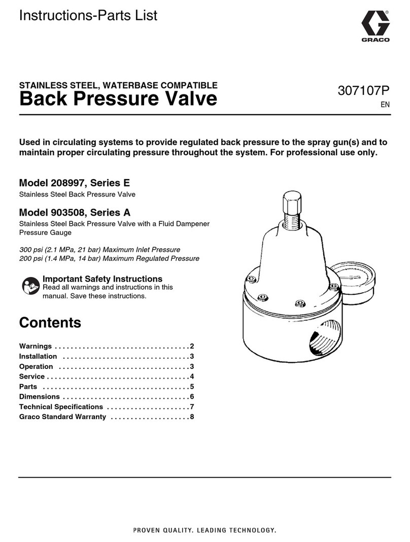 Graco E 208997 Operation manual