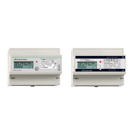 Gossen MetraWatt LonWorks U128-W1 Series User manual