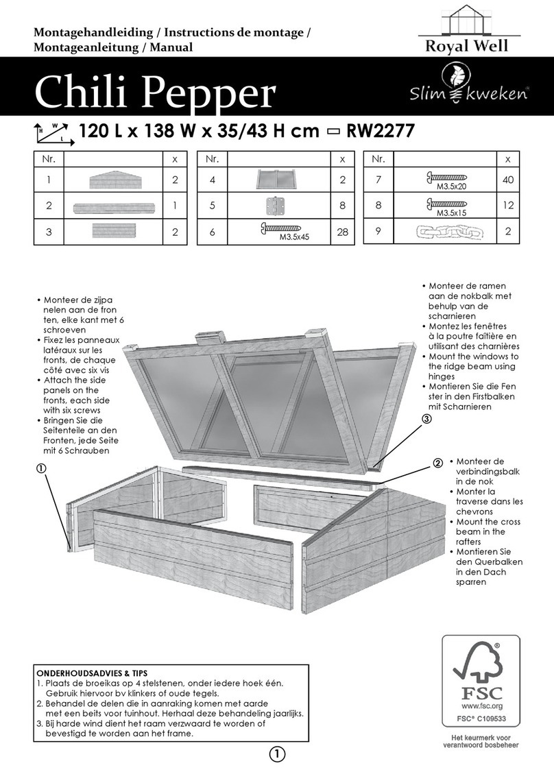 Royal Well Chili Pepper RW2277 manual