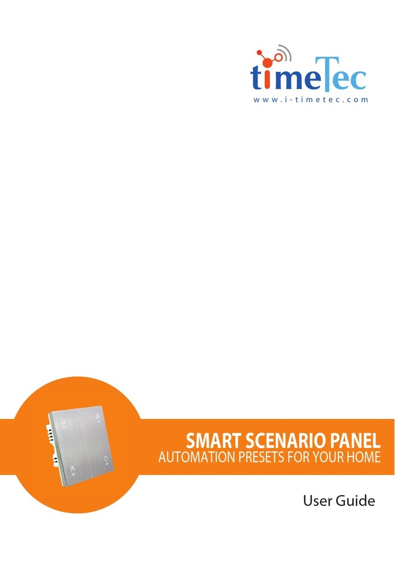 TimeTec SMART SCENARIO PANEL User manual