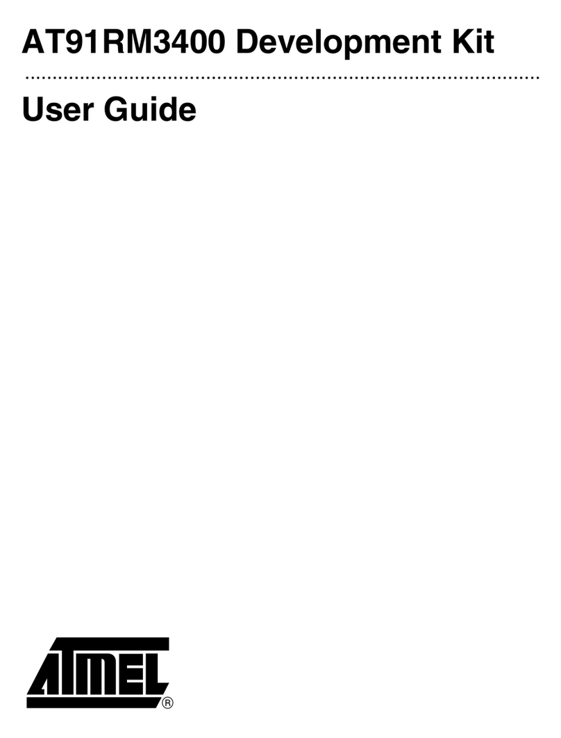 Atmel AT91RM3400 User manual