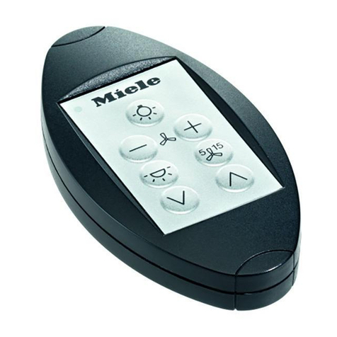Miele DARC 6 operating instructions