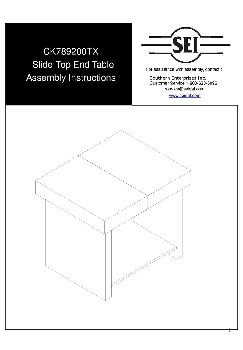 SEI CK789200TX Assembly instructions