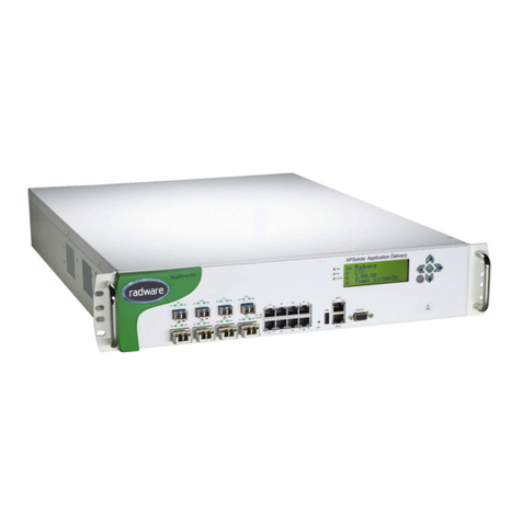 Radware AppDirector OnDemand Switch VL Product manual