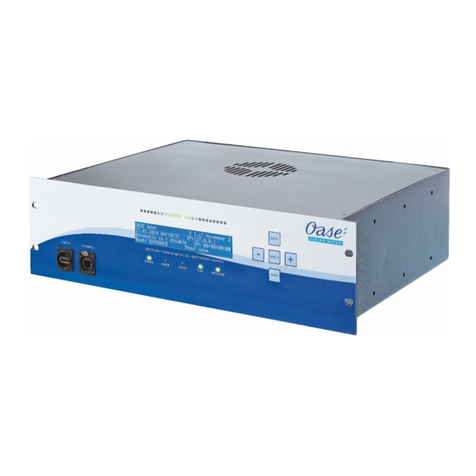 Oase WECS II 2048/DMX/02 operating instructions