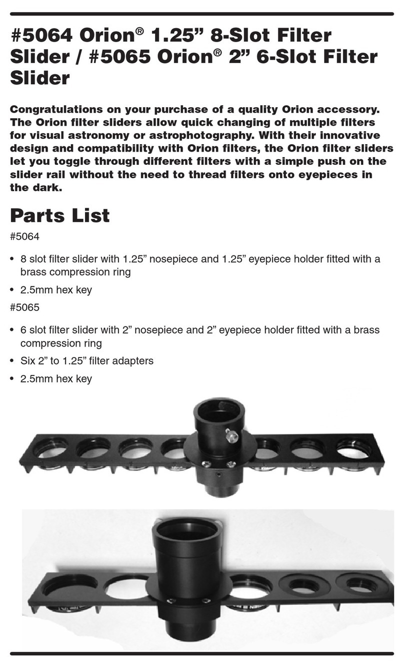 ORION TELESCOPES & BINOCULARS 5064 instruction manual