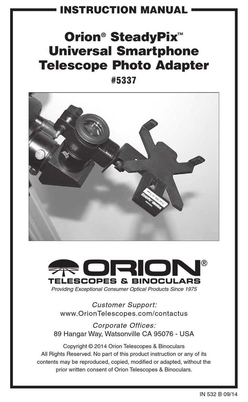 ORION TELESCOPES & BINOCULARS SteadyPix 5337 instruction manual