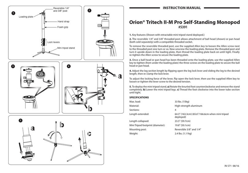 ORION TELESCOPES & BINOCULARS Tritech II-M Pro instruction manual