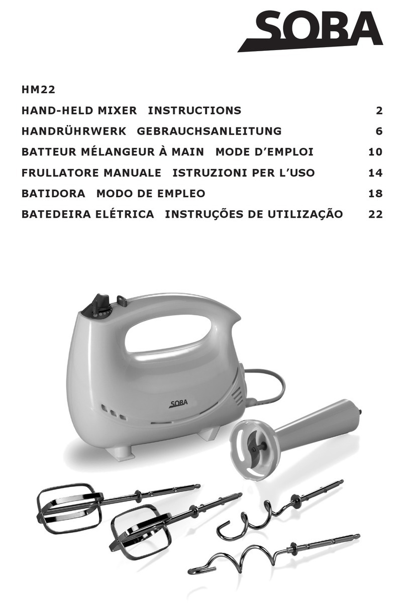 Soba HM22 instructions