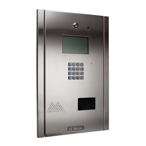 Mircom TX3 Series Installation and operation manual