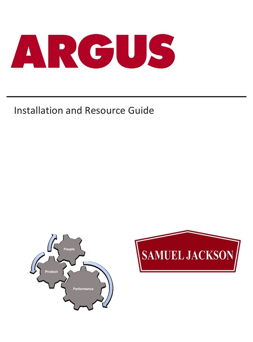 SAMUEL JACKSON Argus Installation and Resource Guide