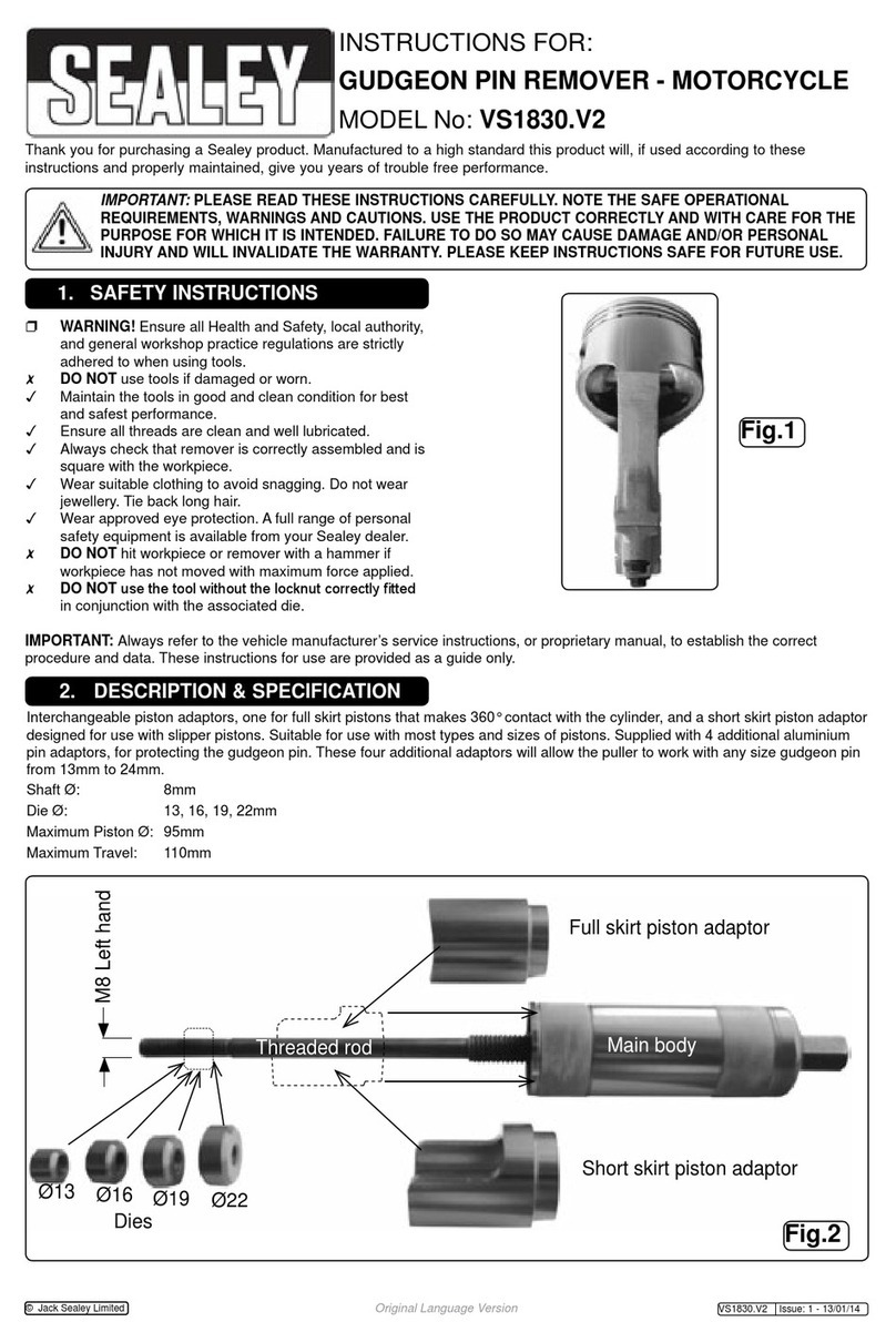 Sealey VS1830.V2 instructions