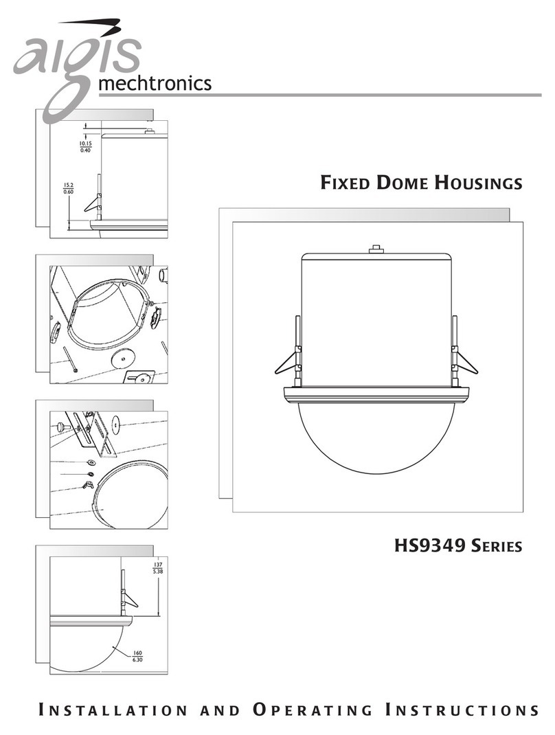 Aigis Mechtronics HS9349 SERIES Installation and operating instructions
