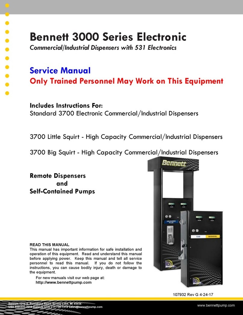 Bennett 3000 Series User manual