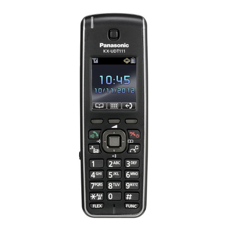 Panasonic KX-UDT 111 Instruction manual