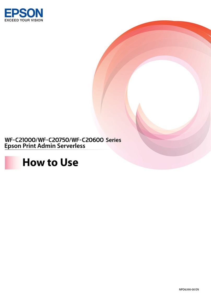 Epson WF-C21000 Operating instructions