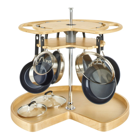 Rev-A-Shelf NOT-SO-LAZY SUSAN User manual