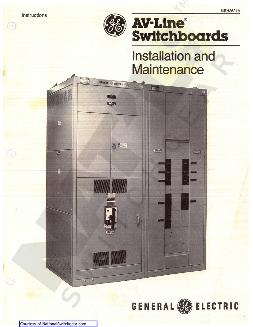 GE AV-Line Instruction Manual