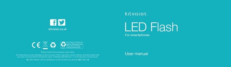Kitvision LED Flash user manual