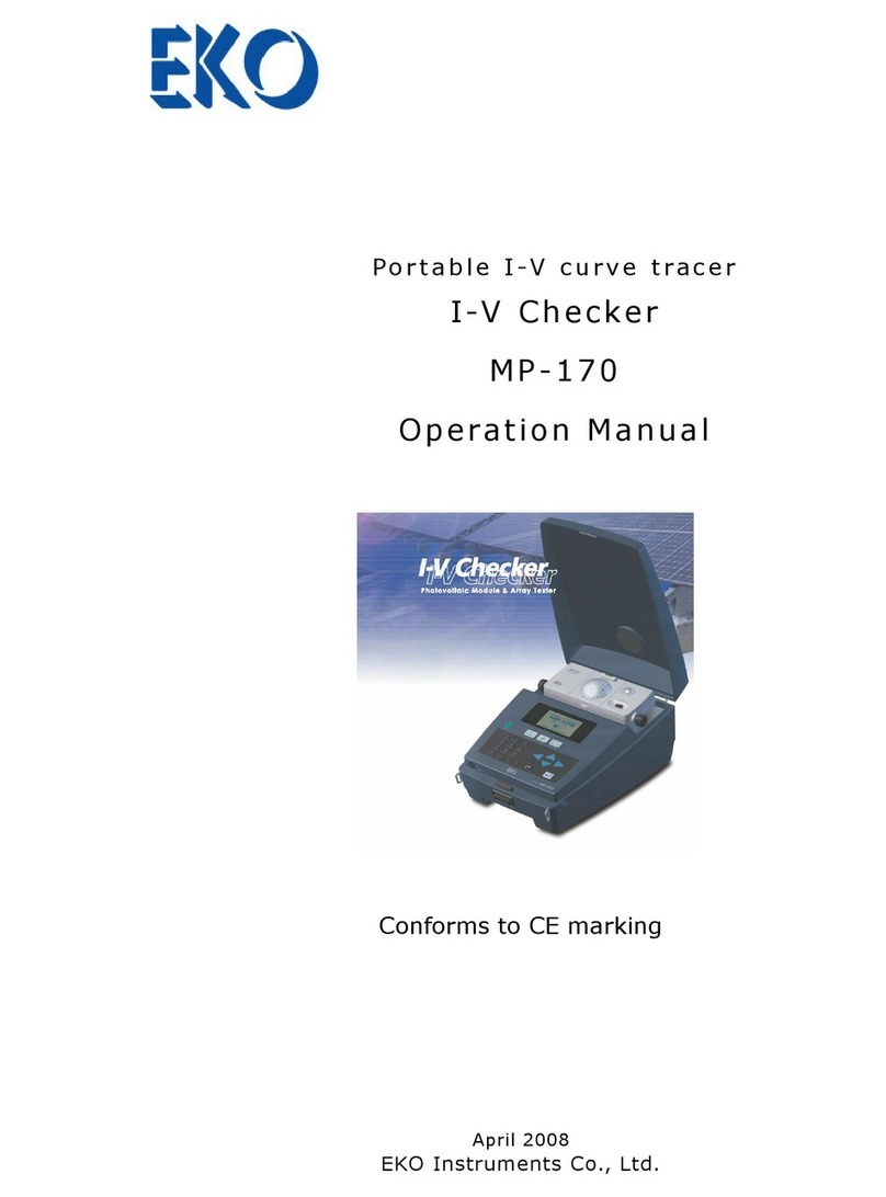 EKO MP-170 Operation manual