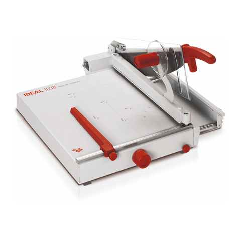 IDEAL 1038 User manual