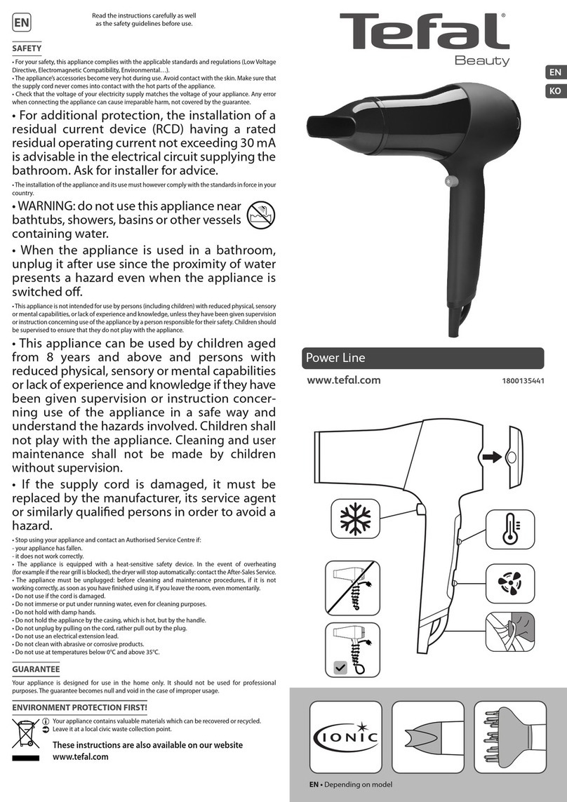 TEFAL STAR COLLECTION User manual