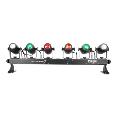 Chauvet DJ 6SPOT User manual