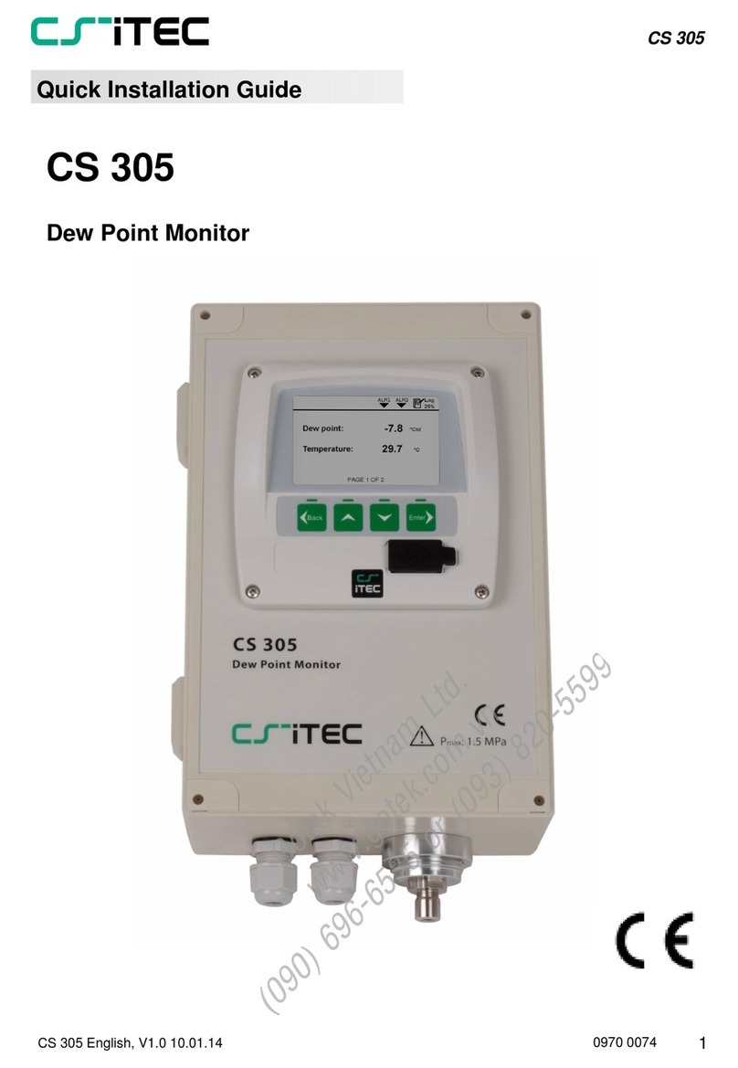 CS-iTEC CS 305 User manual