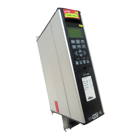 Danfoss VLT 5000 Series User manual