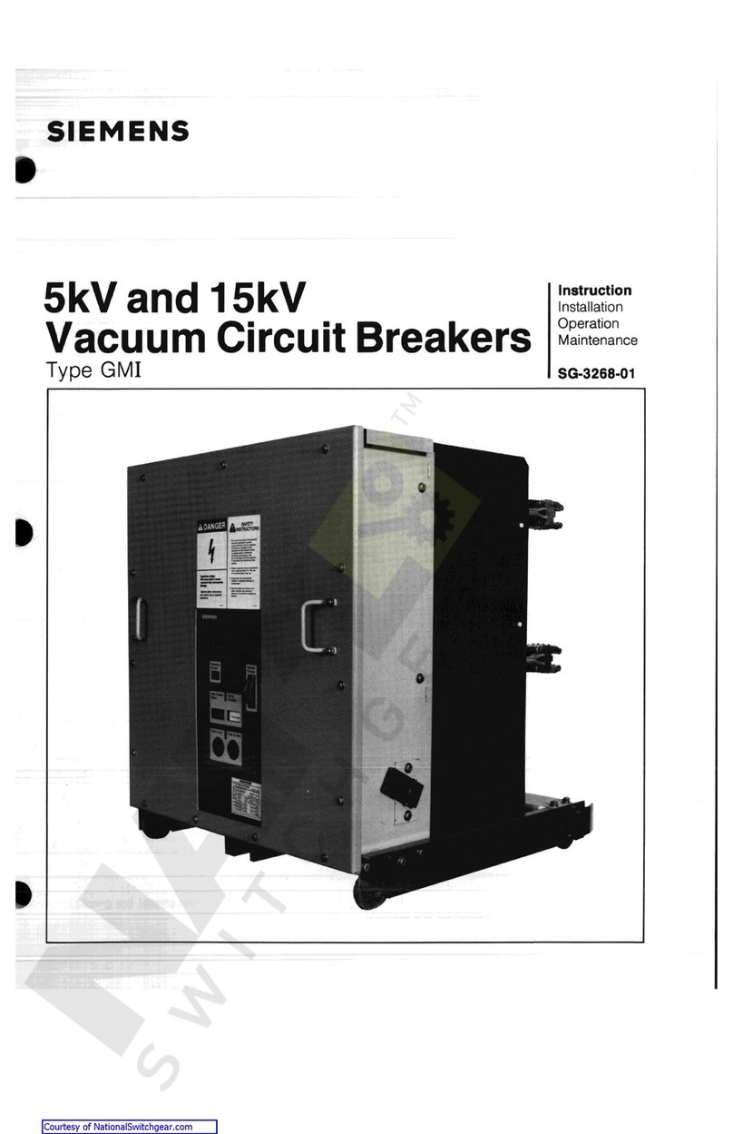 Siemens GMI Series User manual
