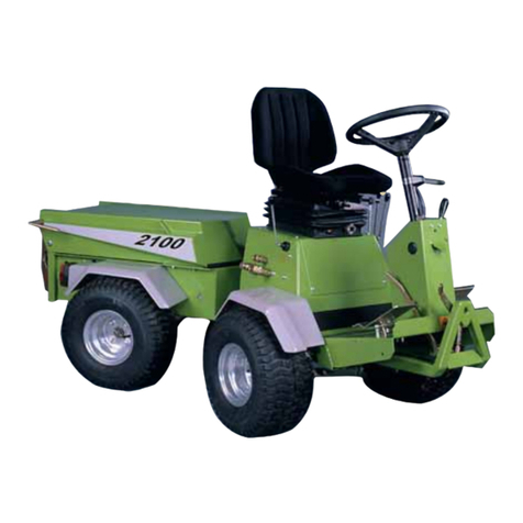 Egholm 2100 Operator's manual