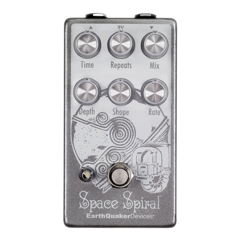 EarthQuaker Devices Space Spiral quick start guide