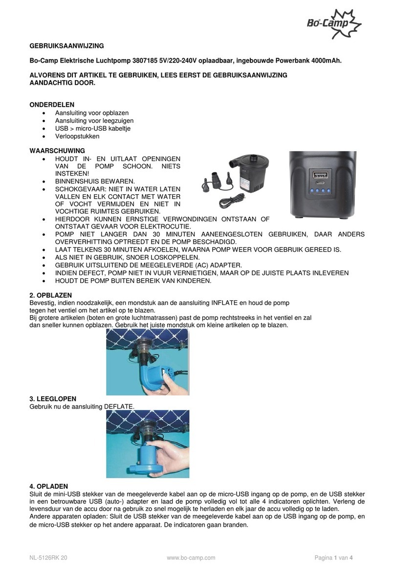 Bo-Camp 3807177 user manual
