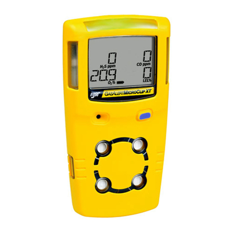 BW Technologies GasAlert MicroClip XT User manual