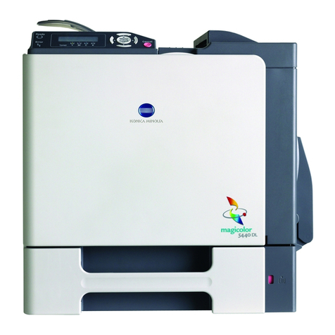 Konica Minolta Magicolor 5430 DL User manual