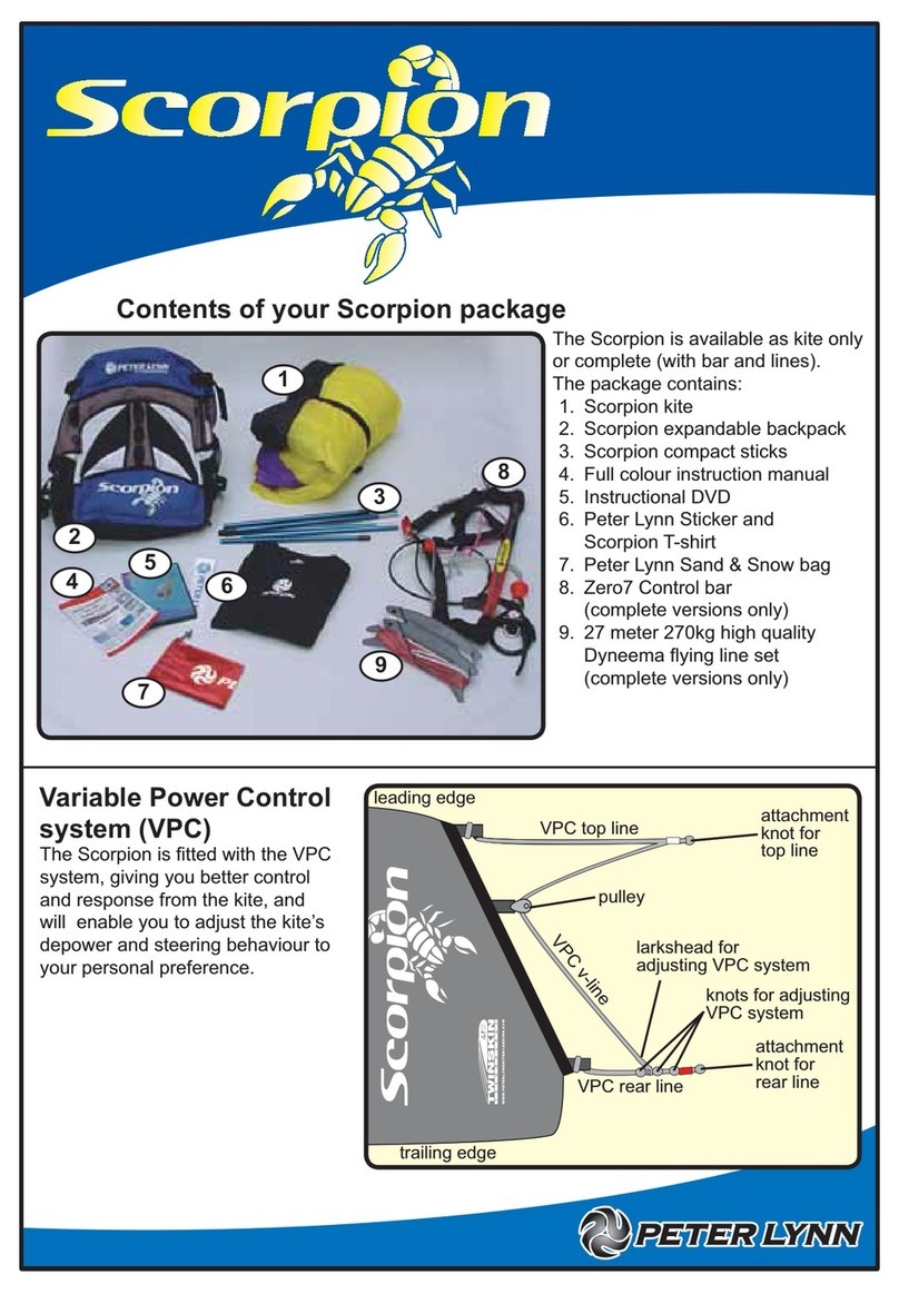 Peter Lynn Scorpion User manual