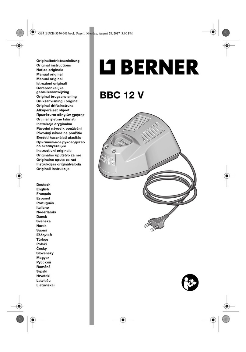 Berner BBC 12 V Original instructions Berner BBC 12 V Original instructions