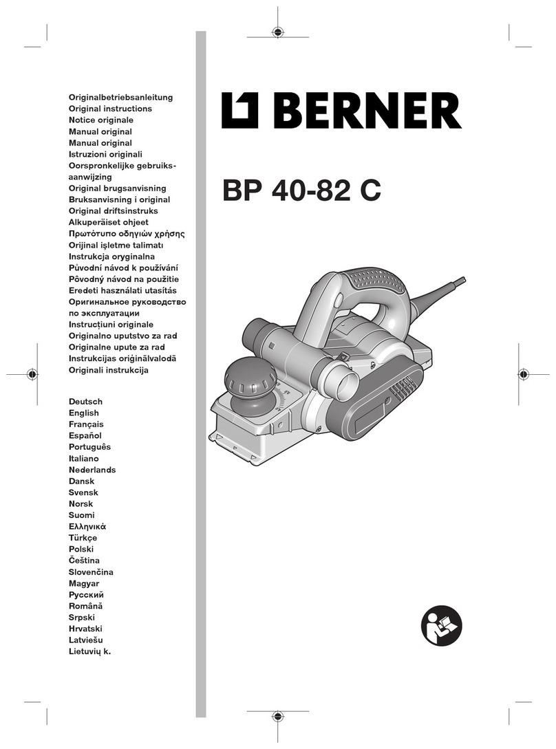 Berner BP 40-82 C Original instructions