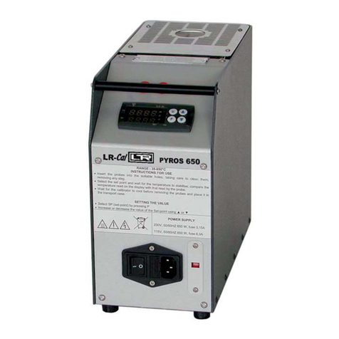 DRUCK & TEMPERATUR Leitenberger LR-Cal Pyros Basic 375 User manual